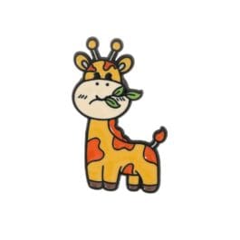Cute Giraffe Enamel Pin