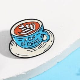 Enamel Pin for Coffee Lovers – A Cup of Coffee