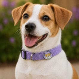 Stay Pawstive Enamel Pin – Cute Dog Lover Statement Pin