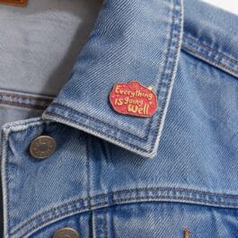 Everything Is Going Well Enamel Pin – Cute Motivational Metal Lapel Pin for Jackets, Bags & Backpacks