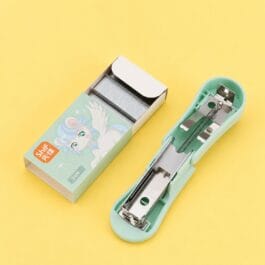 Mini Stapler with Staples Set – Cute Teal Pony Portable Desk Stapler
