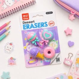 Dessert erasers - set of 4