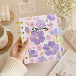 Floral Pocket Diary - Violet