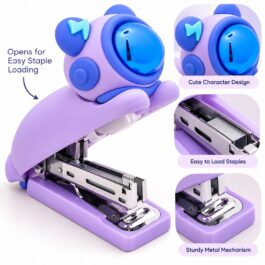 Cute Astronaut Stapler in Lavender and Blue