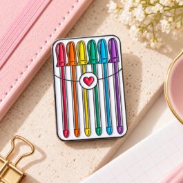 Colourful Enamel Pin